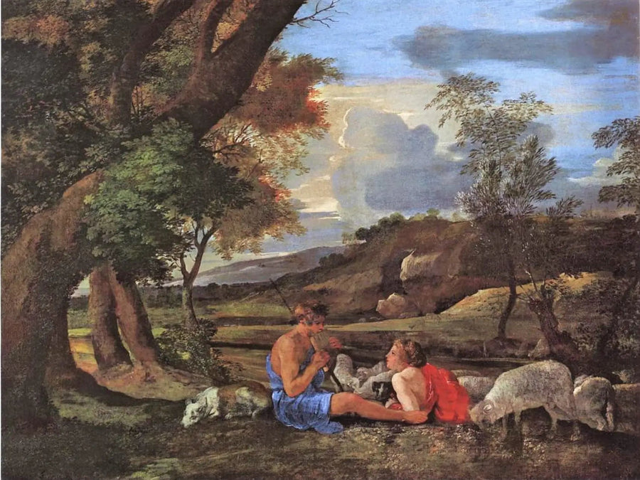 ฉากชนบท - Nicolas Poussin