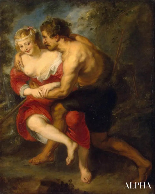 Scène pastorale - Peter Paul Rubens - Reproductions de tableaux et peintures haut de gamme