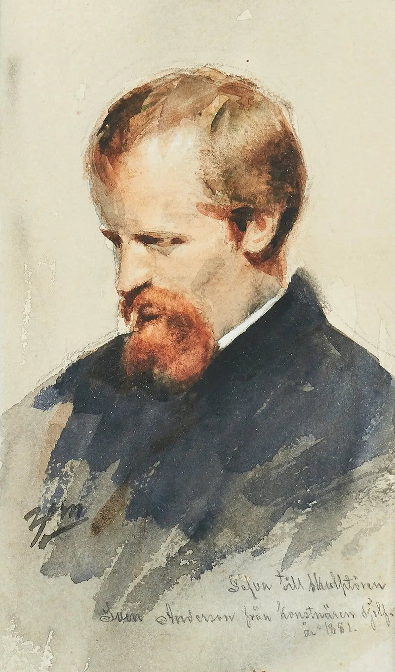 ปั้นโดย Sven Andersson - Anders Zorn