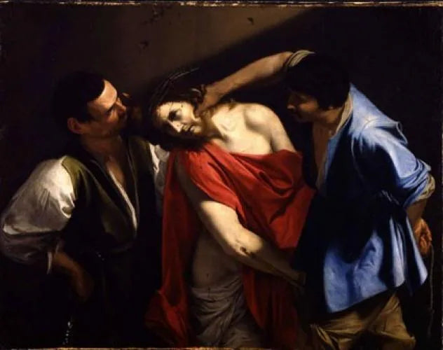 ล้อเลียนพระคริสต์ - Orazio Gentileschi