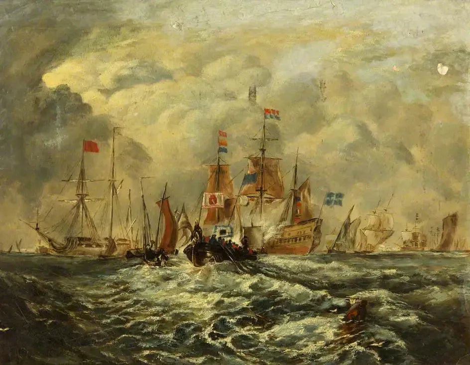Seascape - J. M. W. Turner image 1 tableau peint à l’huile sur toile