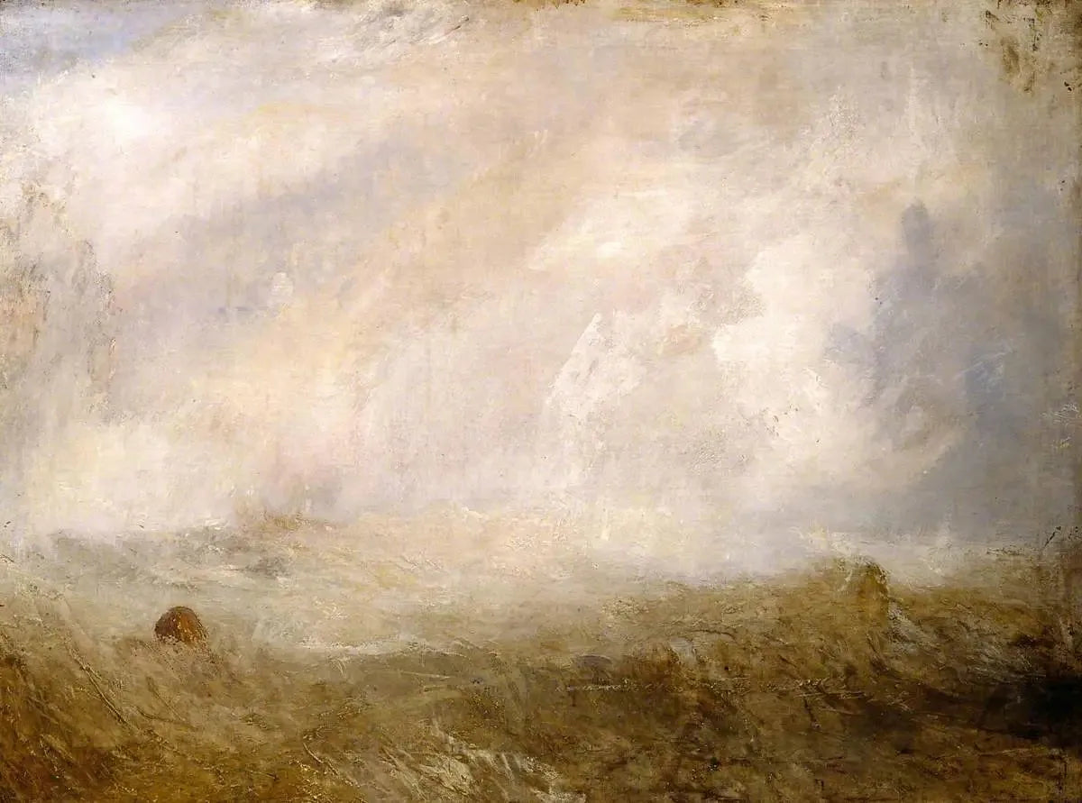 Seascape with Buoy - J. M. W. Turner image 1 reproduction réalisée par Alpha Reproduction