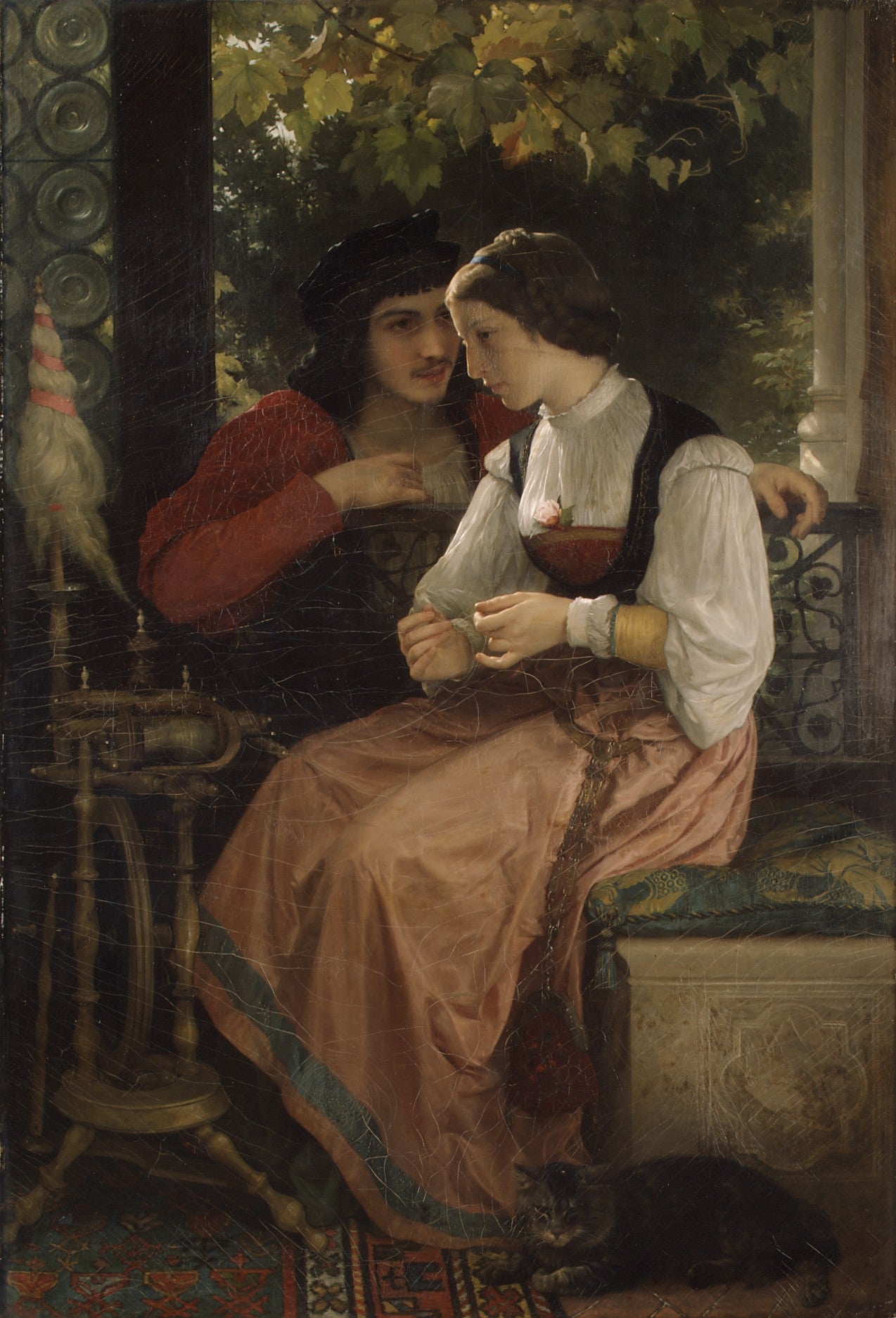 Séduction (1872) - Bouguereau