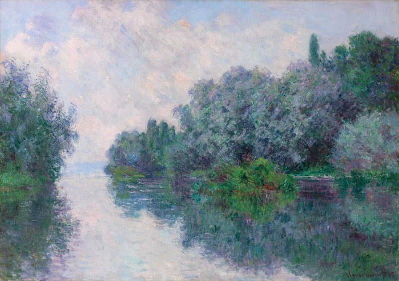 แม่น้ําแซนที่ Giverny W1007 - Claude Monet