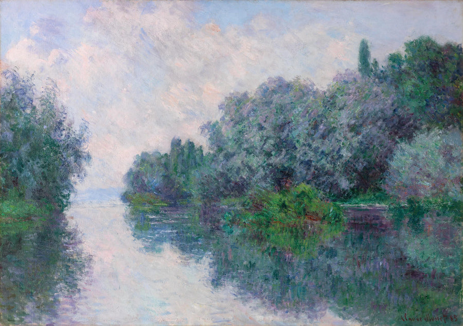 แม่น้ําแซนที่ Giverny W1007 - Claude Monet