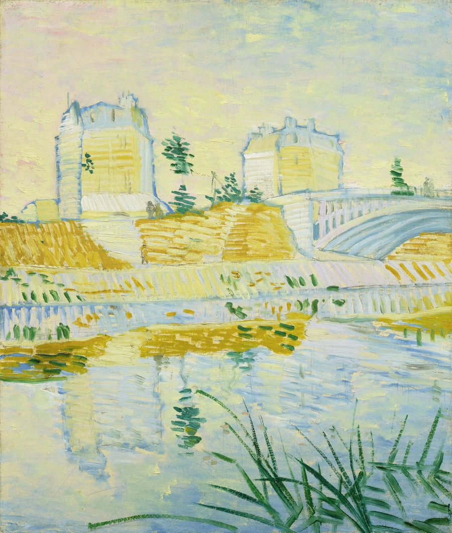 แม่น้ำแซนกับสะพานคลิชี - Vincent van Gogh