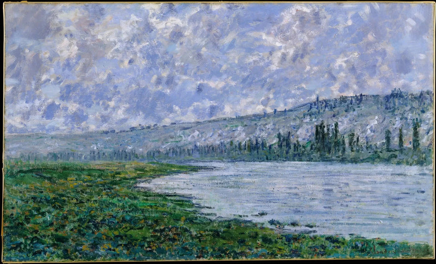 แม่น้ําแซนที่ Vétheuil W599 - Claude Monet