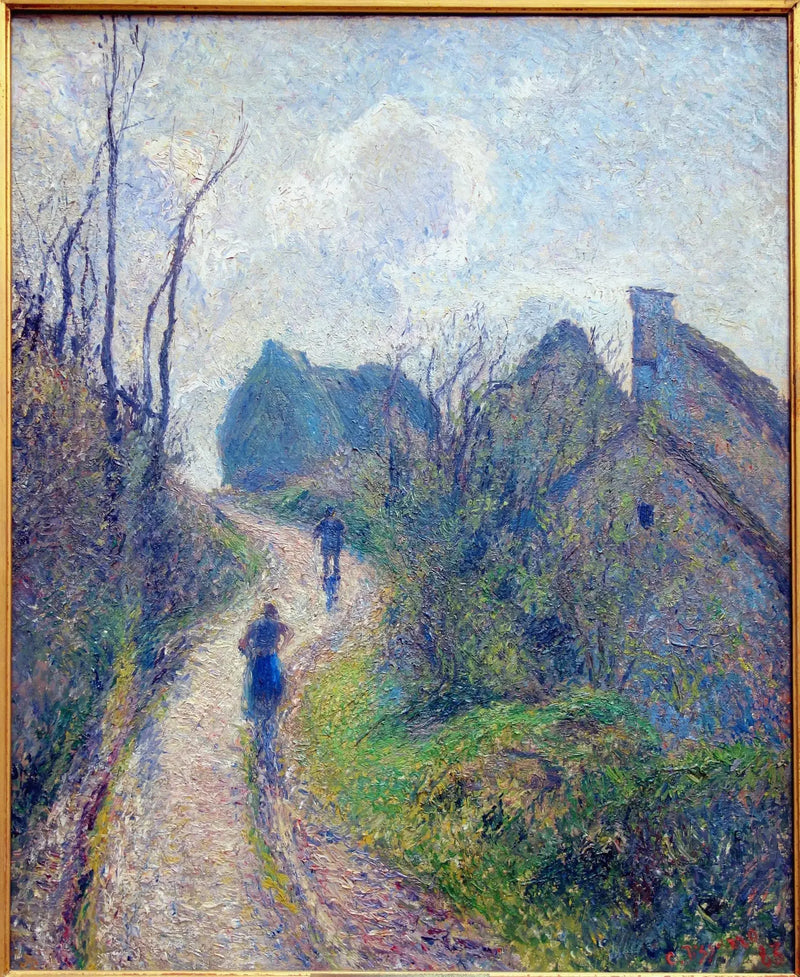 เส้นทางแห่ง Ravinière ที่ Osny - Camille Pissarro