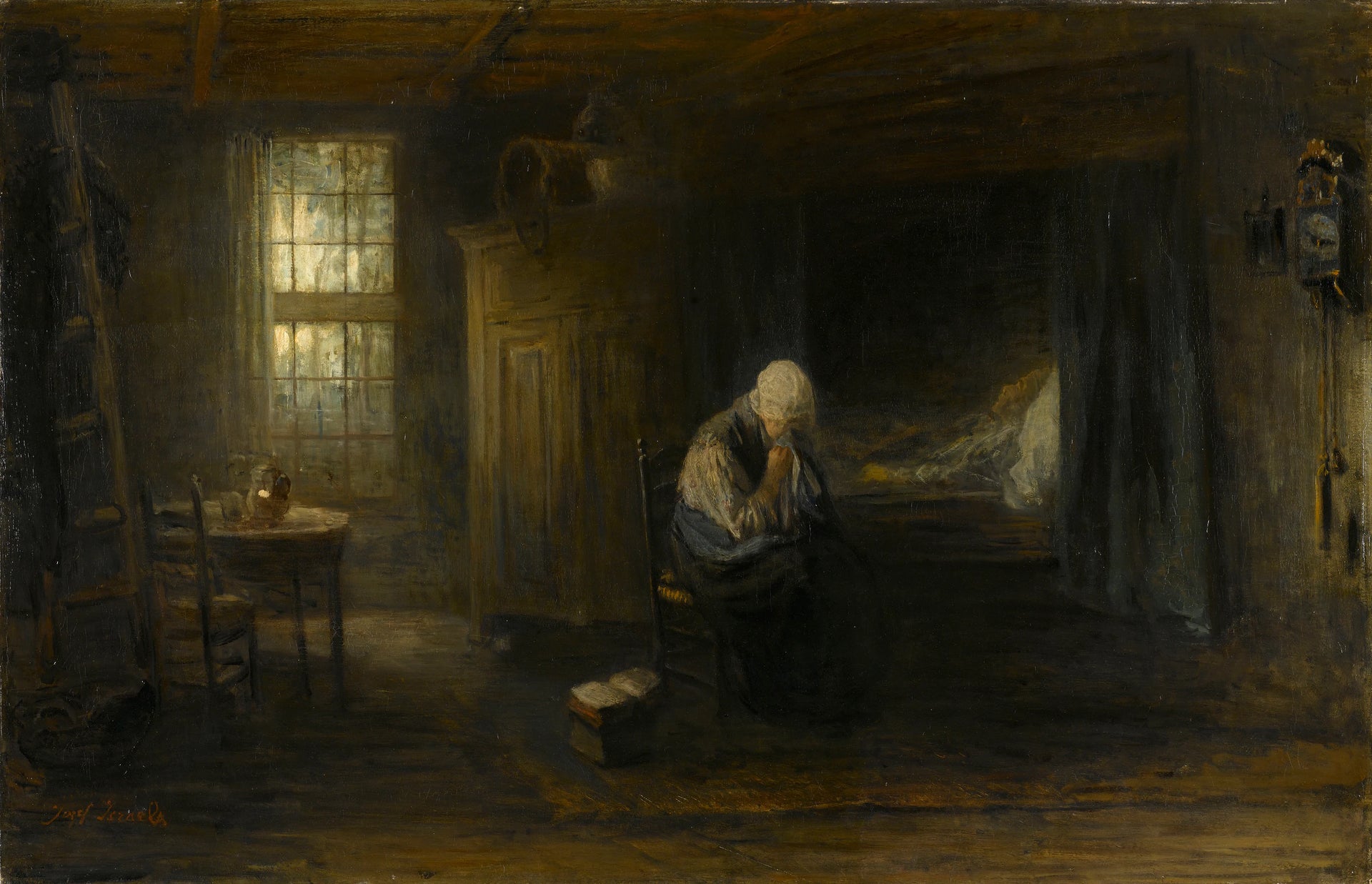 "Seul au monde" - Jozef Israëls