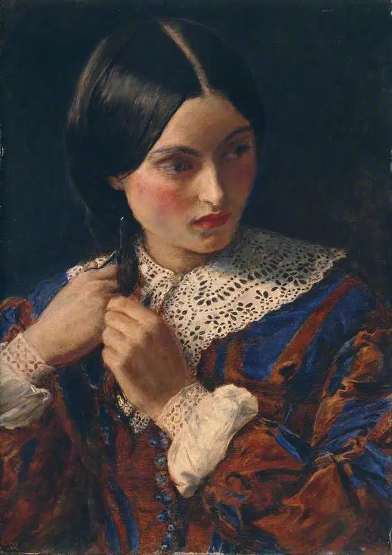 Seulement une mèche de cheveux - John Everett Millais image 1 reproduction réalisée par Alpha Reproduction