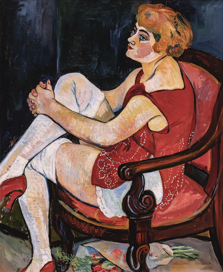 La Femme aux bas blancs - Suzanne Valadon