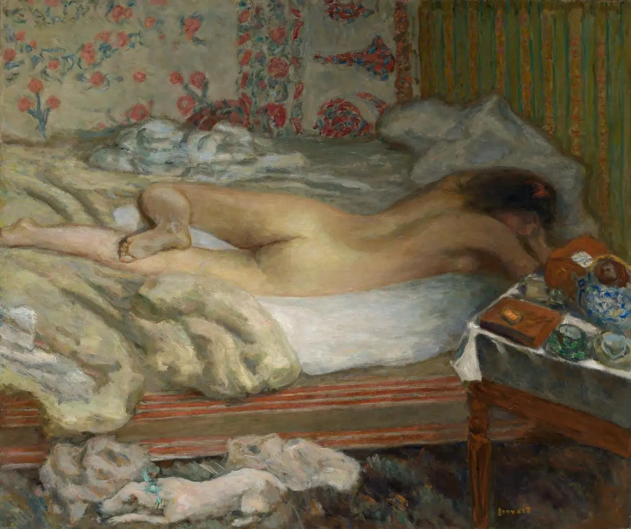 Sieste - Pierre Bonnard image 1 tableau peint à l’huile sur toile