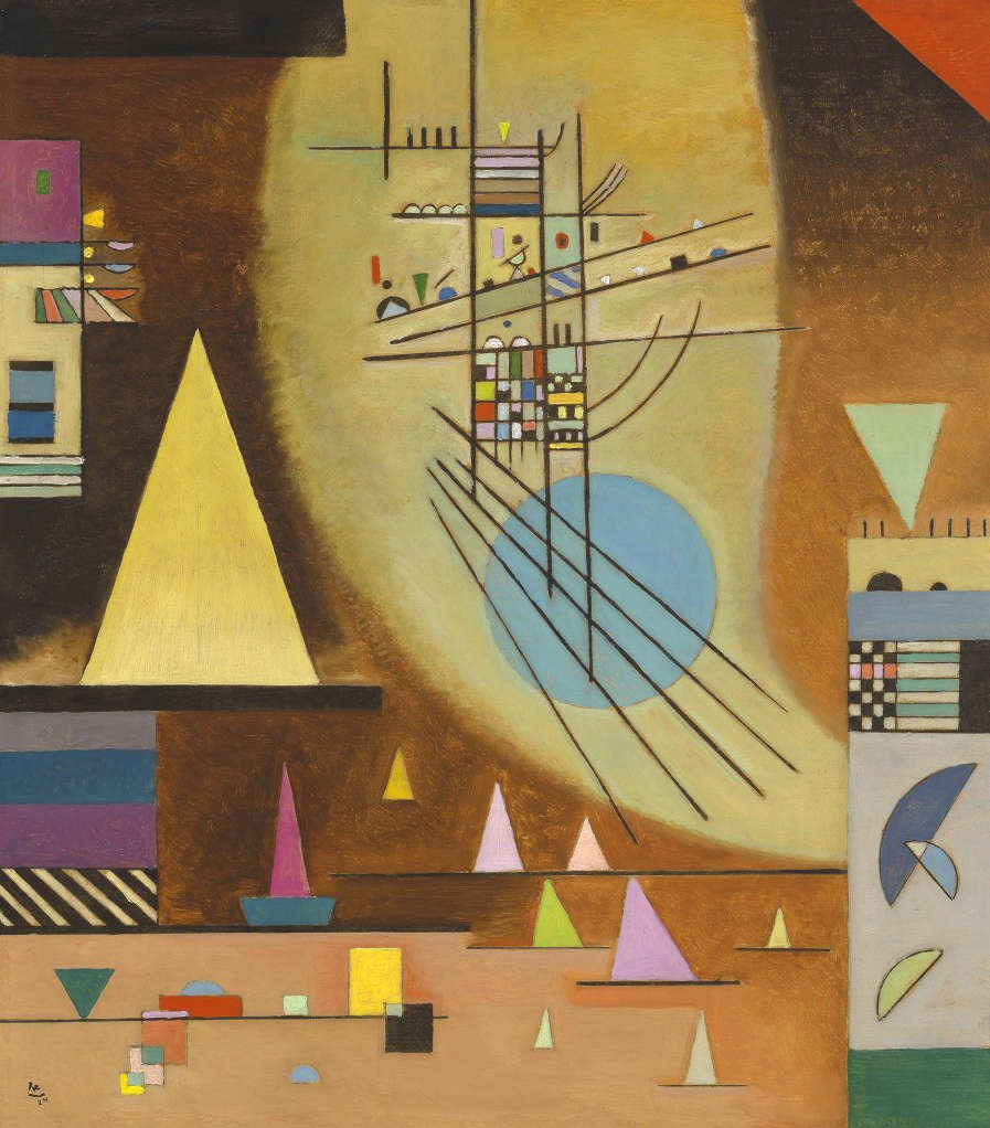Silencieux - Vassily Kandinsky image 1 tableau peint à l’huile sur toile