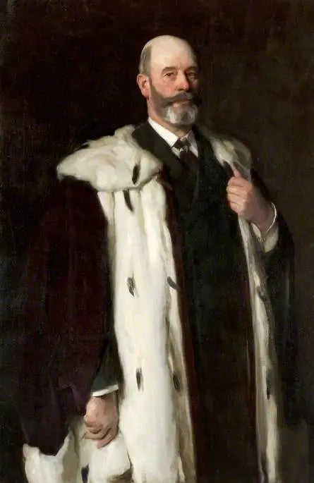 Sir David Richmond (1843–1908), Lord Provost de Glasgow (1896–1899) - John Singer Sargent image 1 reproduction de peinture à l’huile