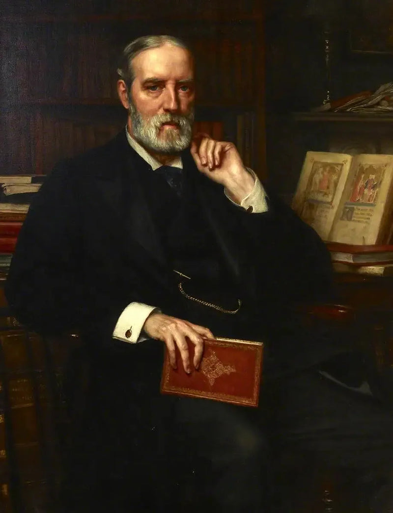 เซอร์เอ็ดเวิร์ด มอนด์ ทอมป์สัน (1840–1929), ผู้อำนวยการและบรรณารักษ์หลัก (1888–1909) - Edward Poynter