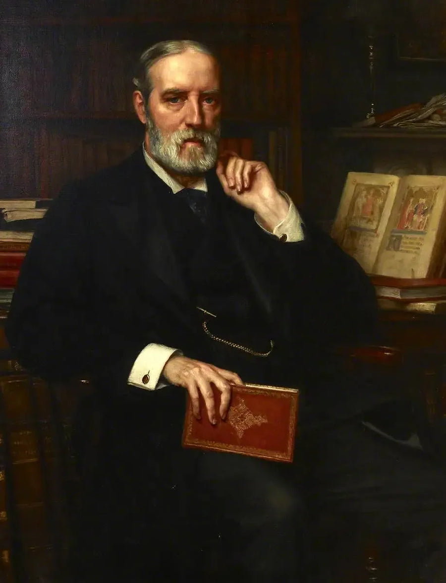 เซอร์เอ็ดเวิร์ด มอนด์ ทอมป์สัน (1840–1929), ผู้อำนวยการและบรรณารักษ์หลัก (1888–1909) - Edward Poynter