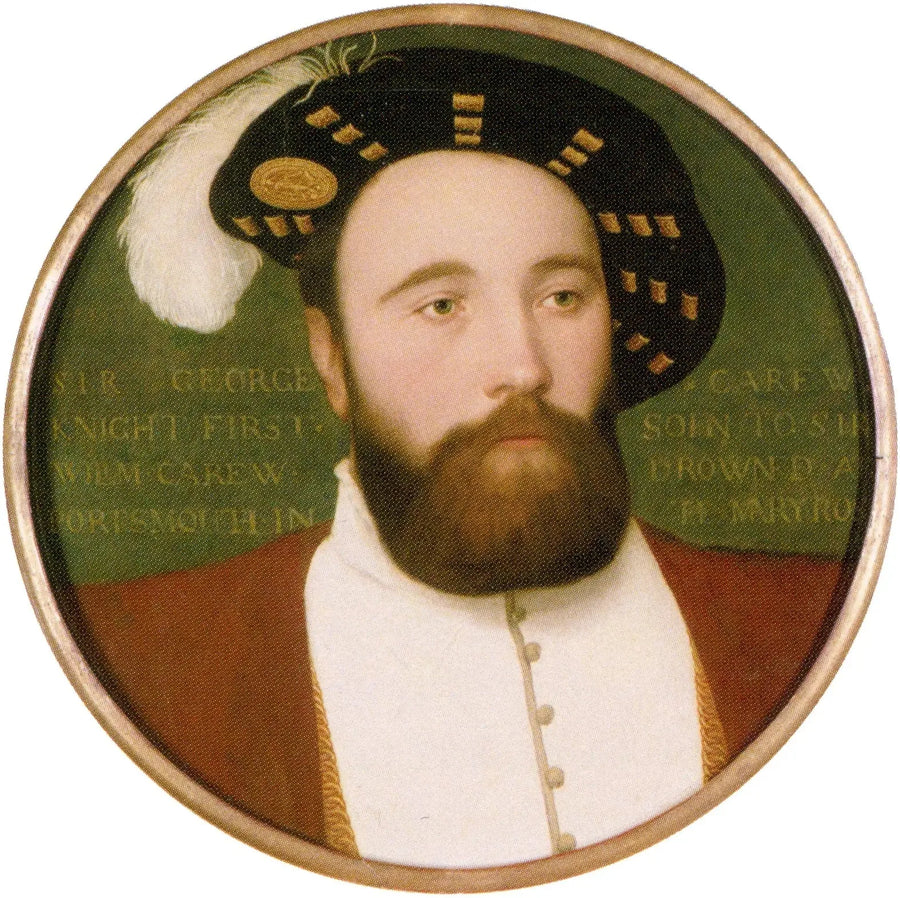 เซอร์ จอร์จ แครีว (1504–1545) - ฮันส์ โฮลไบน์ จูเนียร์