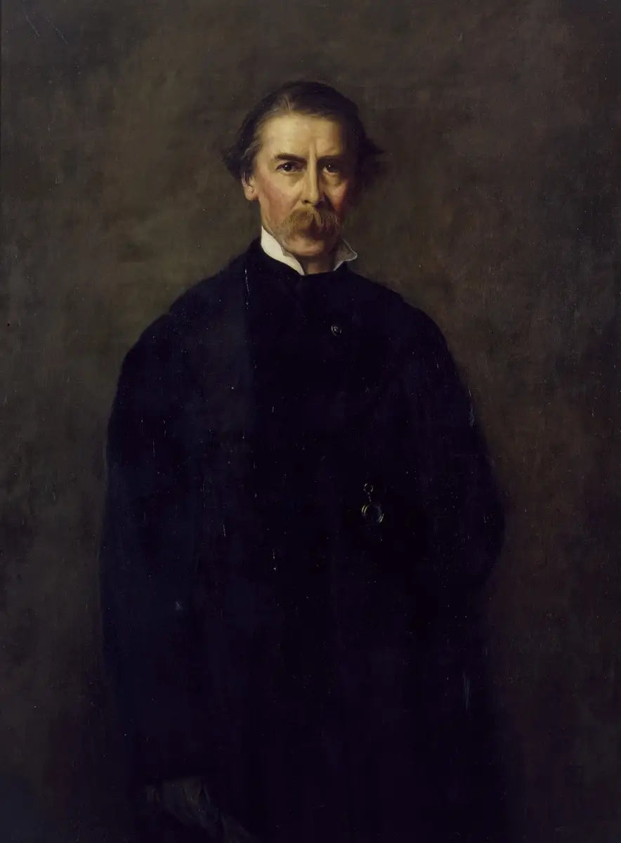 Sir Henry Thompson (1820–1904), baronnet - John Everett Millais image 2 tableau peint à l’huile sur toile