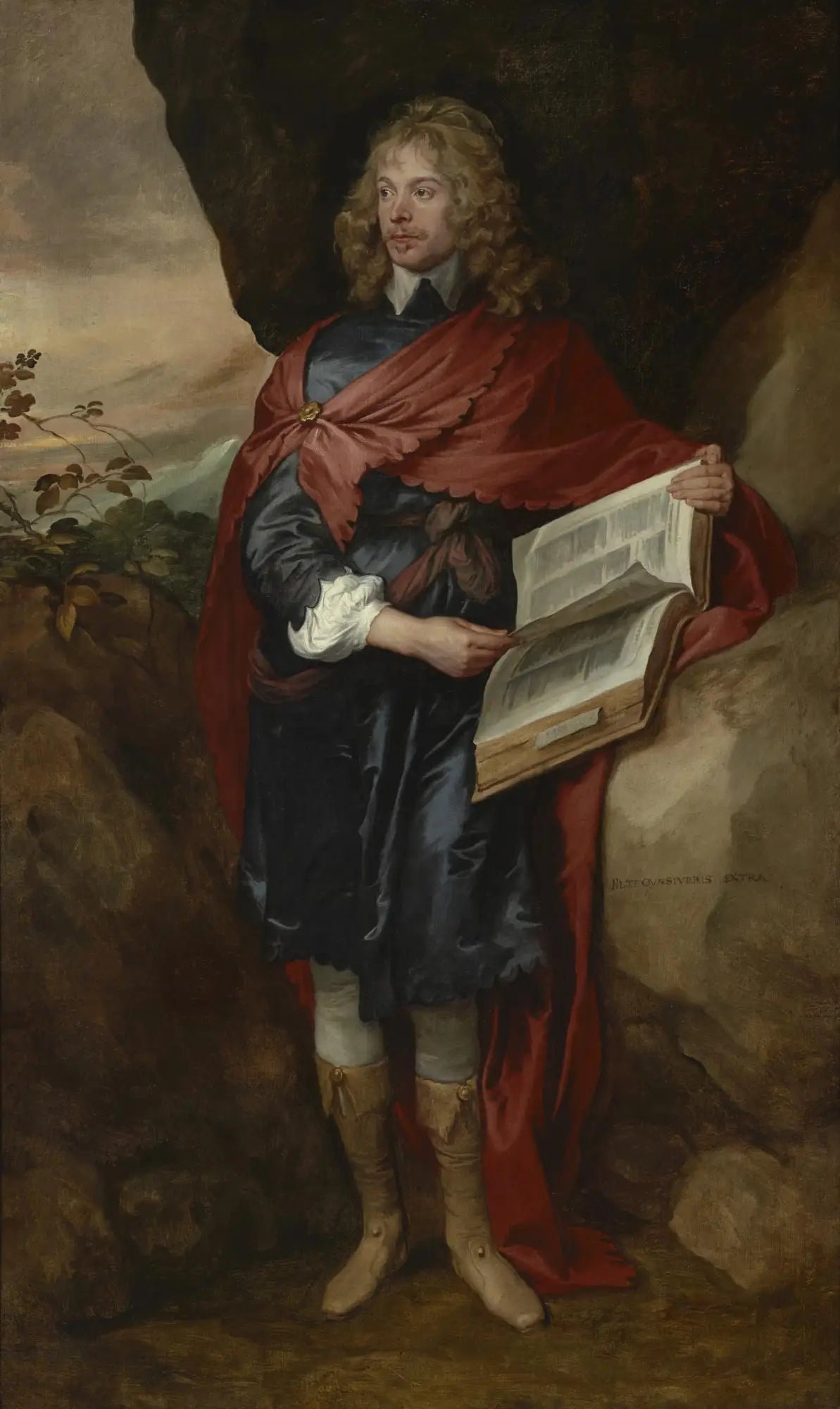 Sir John Suckling - Antoine van Dyck image 1 reproduction de peinture à l’huile