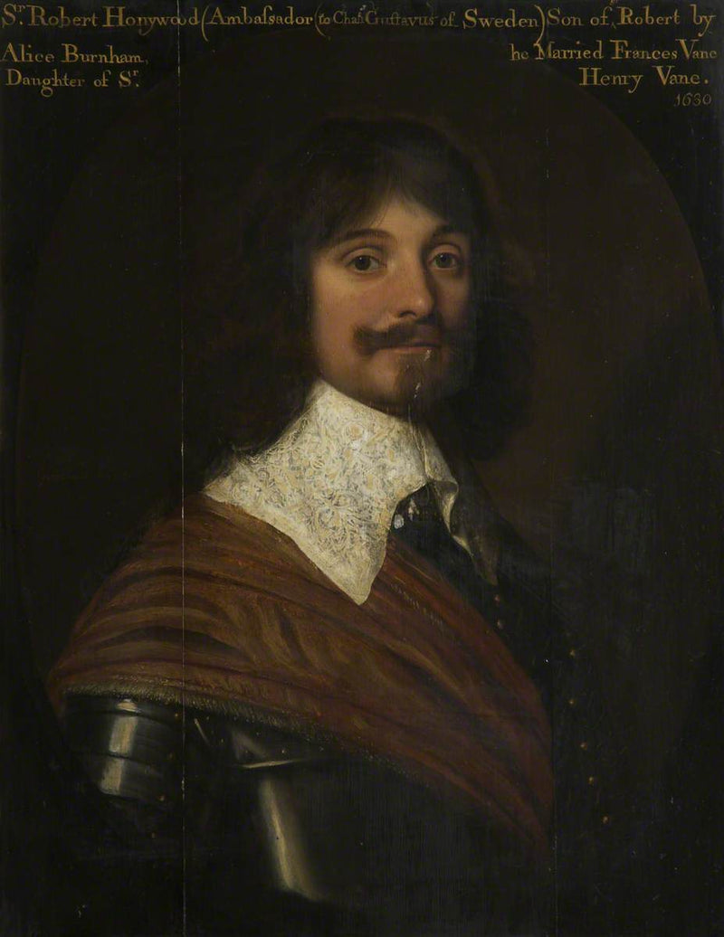 เซอร์ โรเบิร์ต โฮนิวูด (1601–1686) นักการทูตและนักแปล - เกริต์ ฟาน ฮอนท์ฮอร์สต์