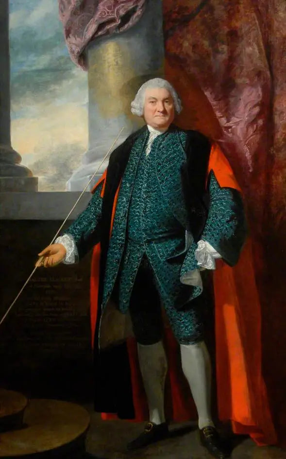 เซอร์ วอลเตอร์ แบล็คเก็ตต์ (1707–1777), บารอน, ตัวแทนจากนิวคาสเซิลอัพเทน (1734–1777) - โจชัว เรย์โนลด์ส