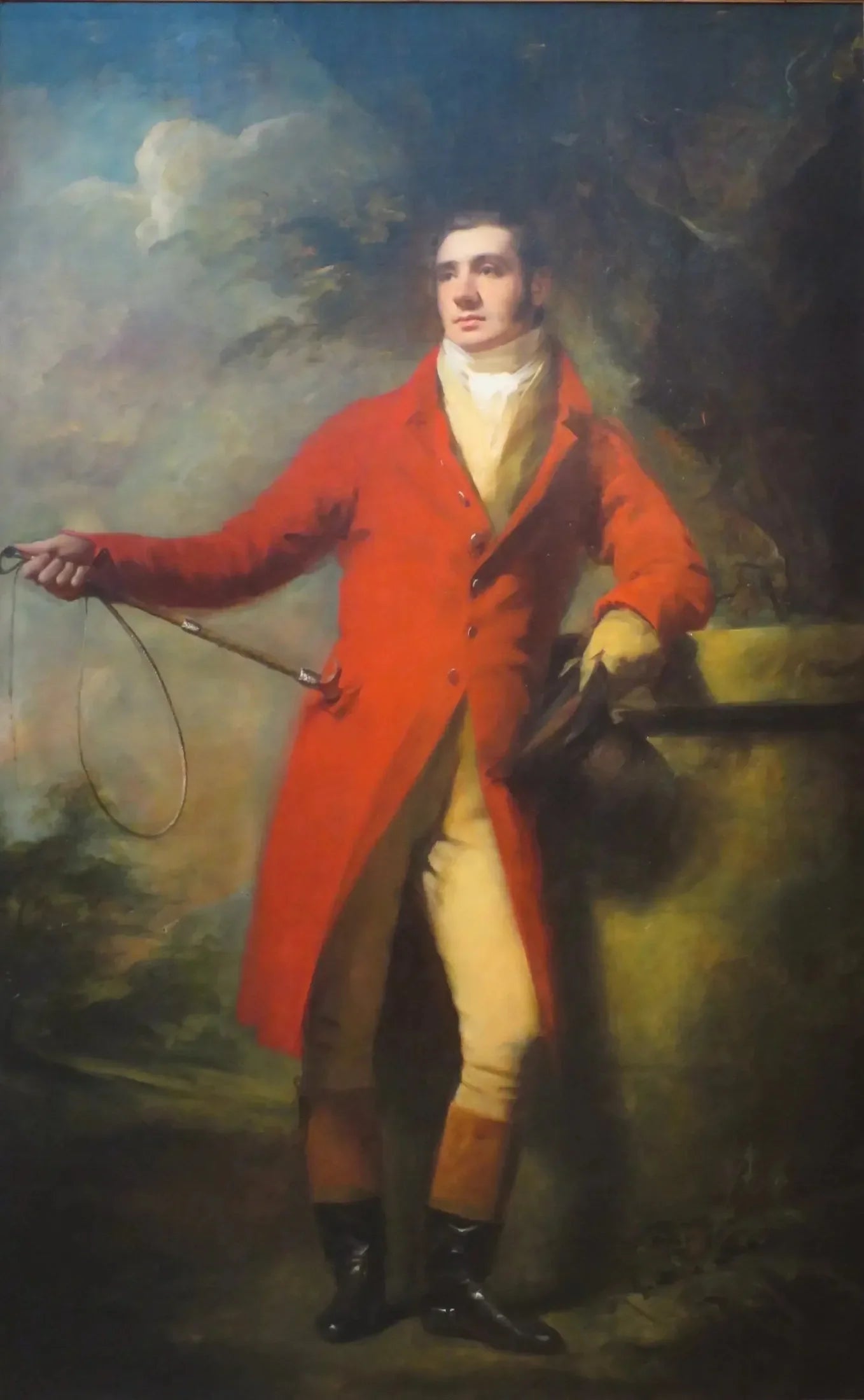 Sir William Napier - Henry Raeburn image 1 copie peinte à la main à l’huile