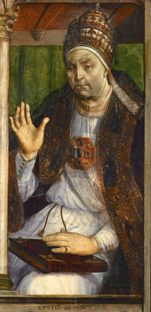 Sixte IV (1414-1484), สมเด็จพระสันตะปาปา - Pedro Berruguete