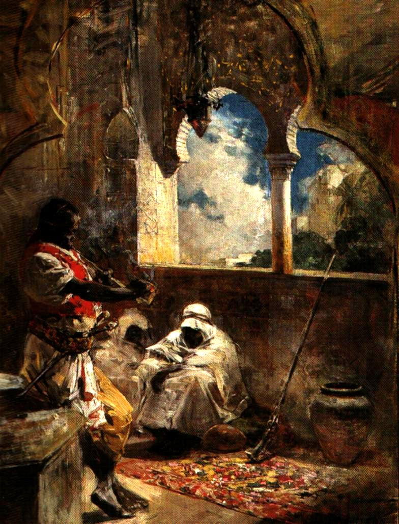 Soldados Arabes. - Arturo Michelena