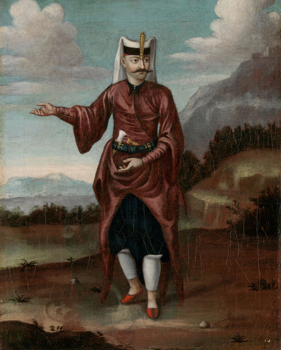 Un soldat des janissaires - Jean-Baptiste van Mour
