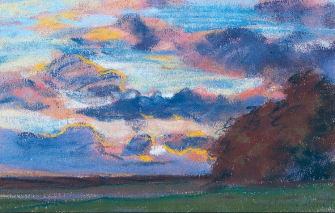 Soleil couchant P54 par Claude Monet, 1890–1900, Musée Soumaya
