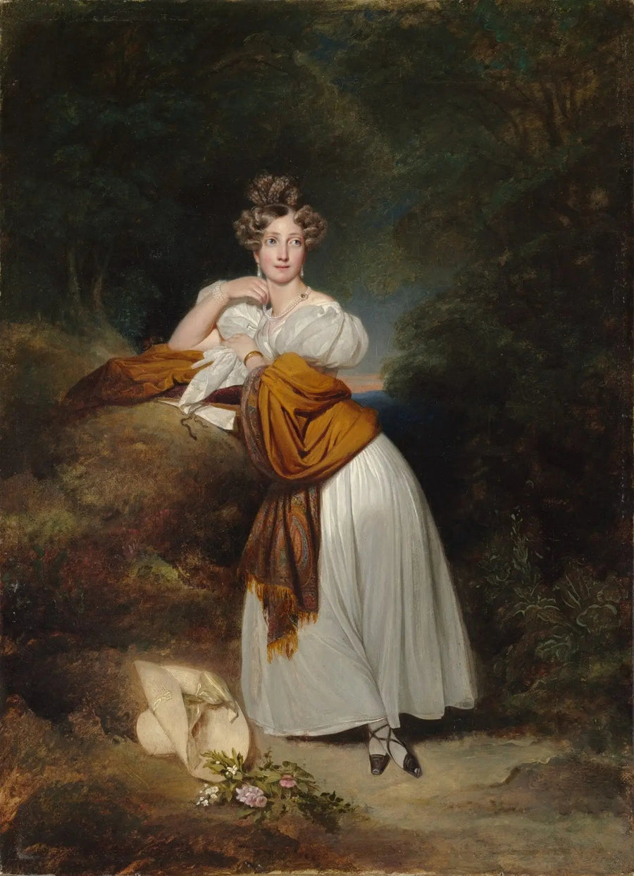 Sophie Guillemette, พระราชินีแห่งบาเดน (1801-1865) - Franz Xaver Winterhalter