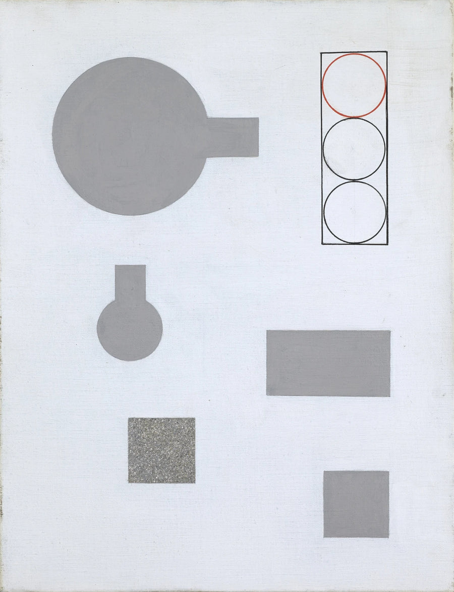 Composition à rectangles et cercles, peinture de Sophie Taeuber-Arp