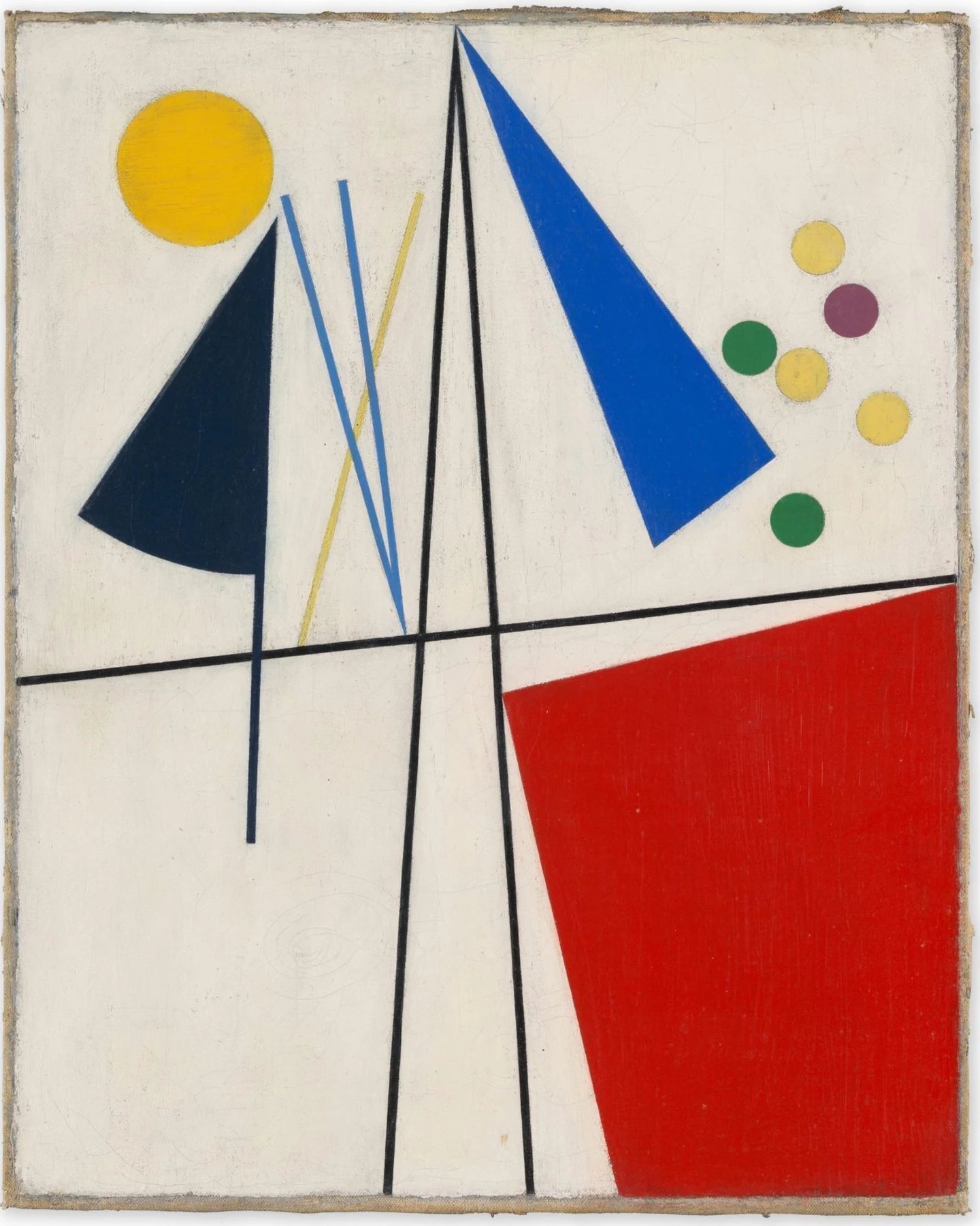[Equilibre], peinture de Sophie Taeuber-Arp