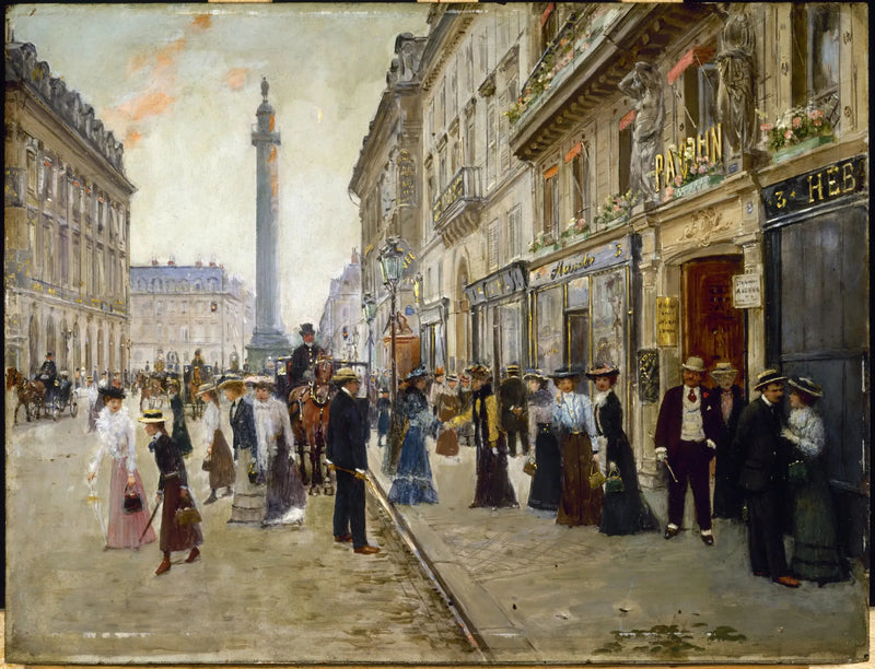 ภาพวาดของแม่บ้านจากบ้าน Paquin - Jean Béraud