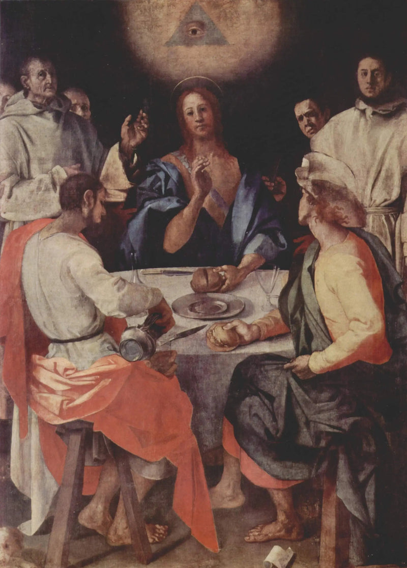 อาหารเย็นที่ Emmaüs - Pontormo