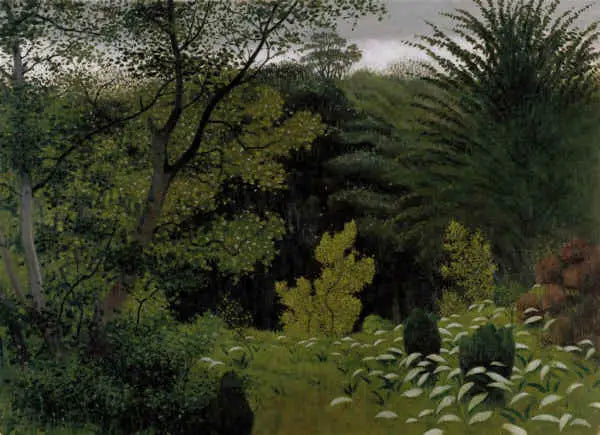 Sous-bois - Félix Vallotton image 1 copie de tableau peinte à la main