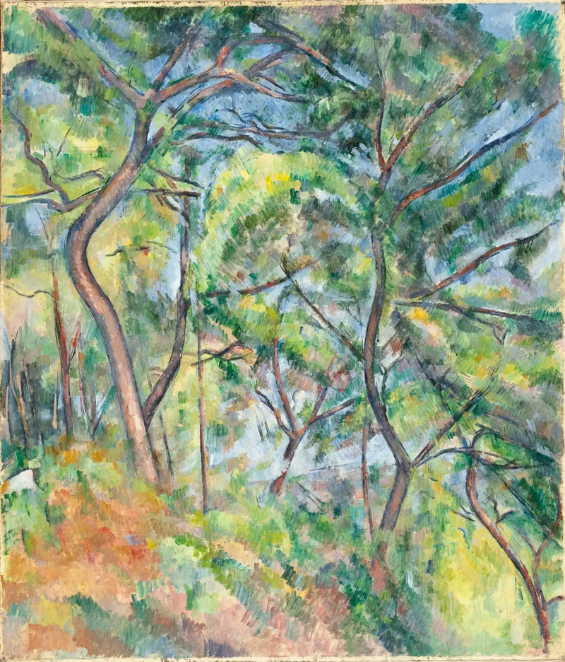 ใต้ป่า - Paul Cézanne