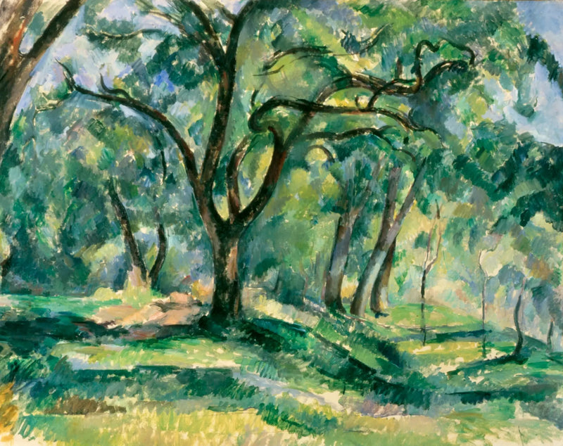 ใต้ป่า - Paul Cézanne