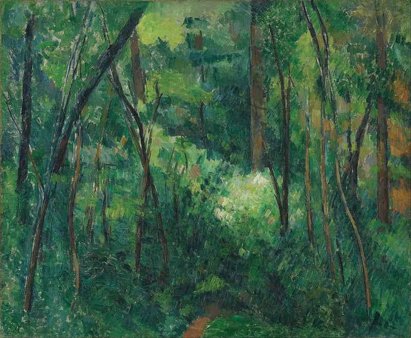ใต้ป่า - Paul Cézanne