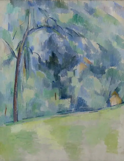 ป่าใต้แสงแดดแห่งโพรวองซ์ - Paul Cézanne