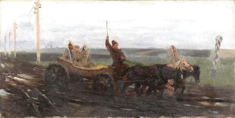 ภายใต้การดูแลอย่างดี บนเส้นทางการขาย - Ilya Repin