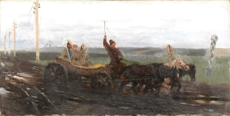 ภายใต้การดูแลอย่างดี บนเส้นทางการขาย - Ilya Repin