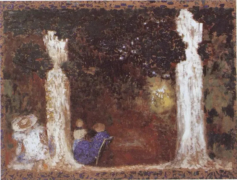 ใต้ต้นไม้ - Édouard Vuillard