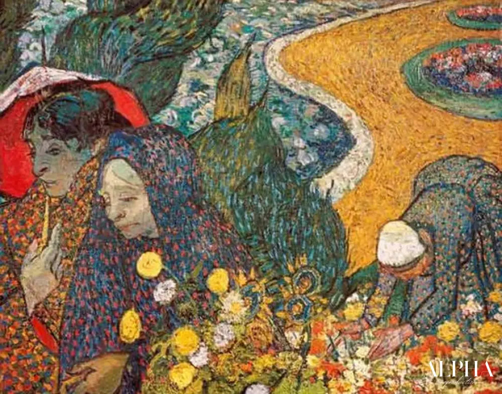 Souvenir le jardin à Etten - Van Gogh - Reproductions de tableaux et peintures haut de gamme