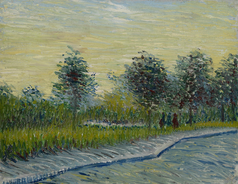 จัตุรัสแซงต์-ปีแอร์ยามพระอาทิตย์ตก - Vincent van Gogh