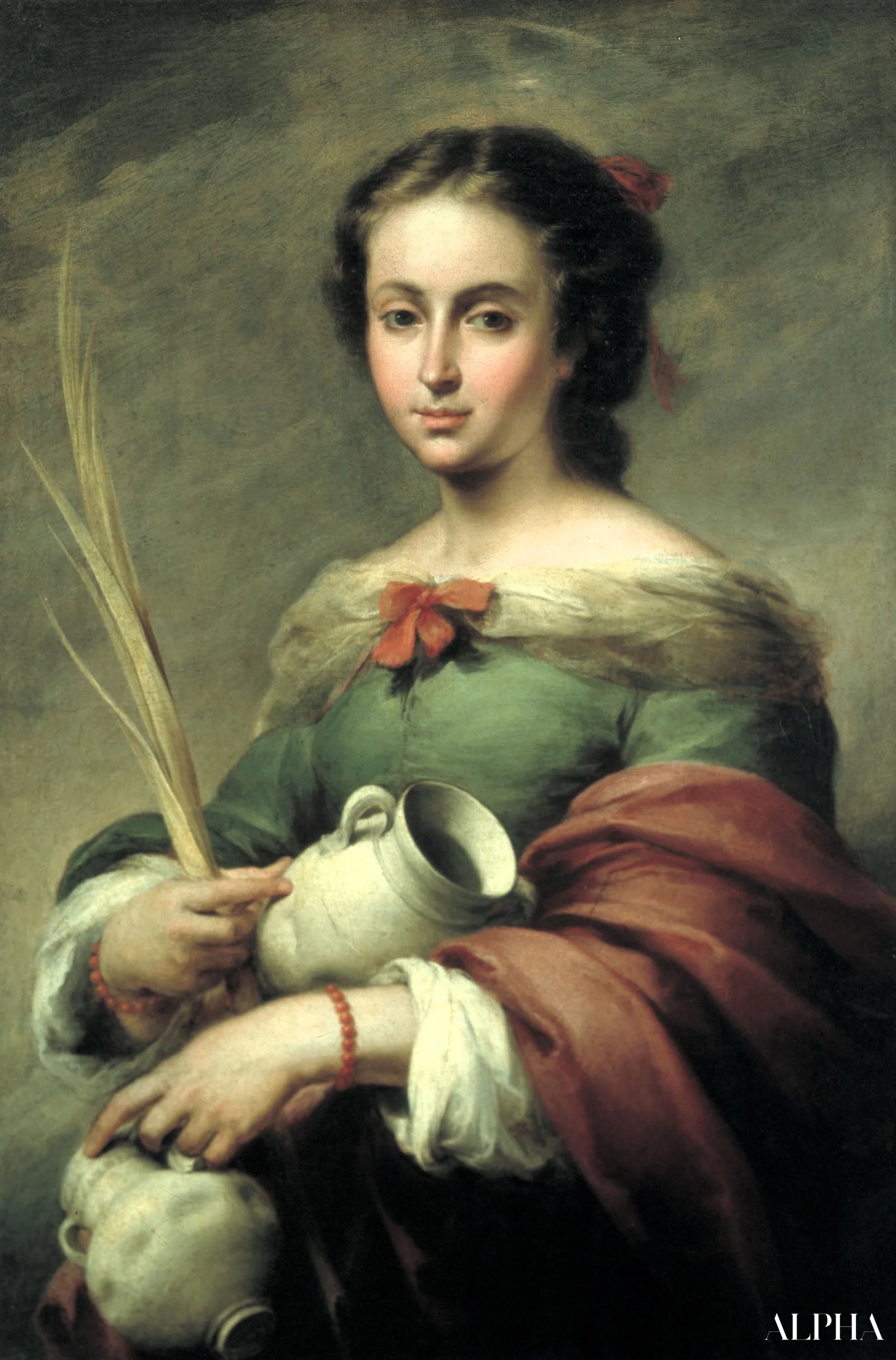 St. Rufina - Bartolomé Esteban Murillo - High-end reproductions of paintings and artworks