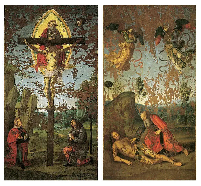 Stendard de la Santissima Trinità - Raphaël Sanzio image 1 reproduction d’œuvre d’art à l’huile