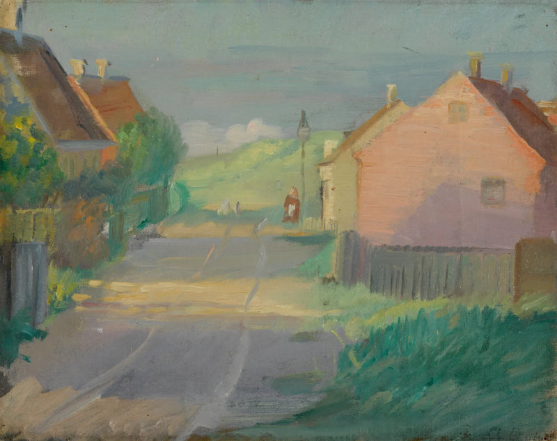 Østerbyvej. ซอยในเมืองทางทิศตะวันออกของสกาเกน - อันนา แอนเชอร์