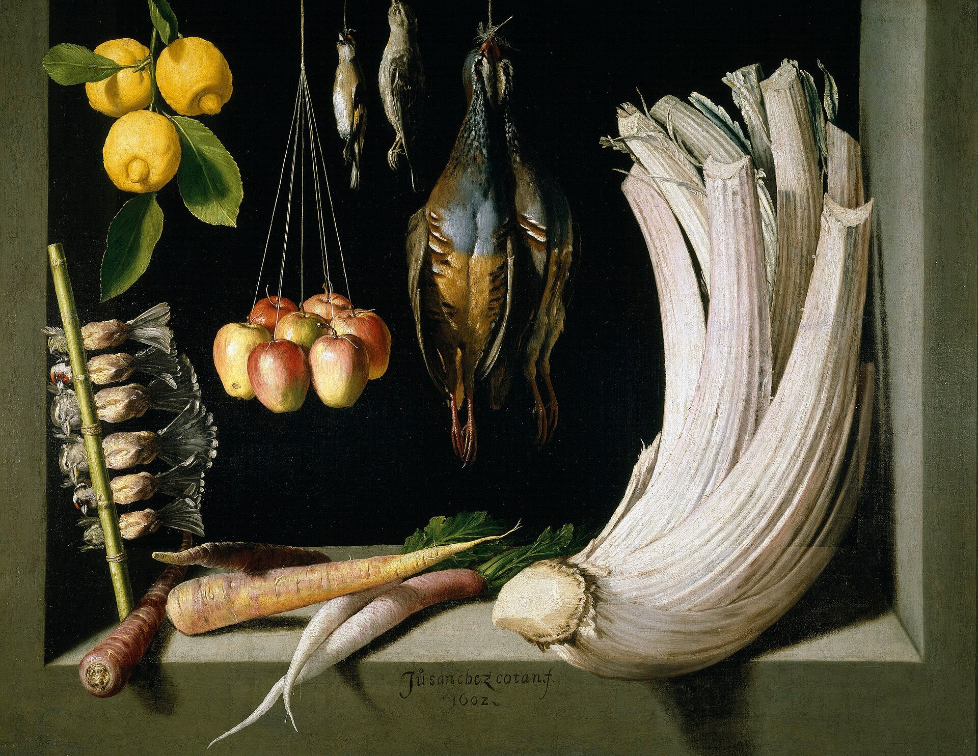 Nature morte au gibier - Juan Sánchez Cotán