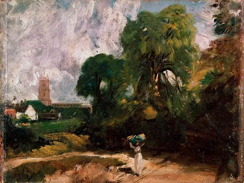 Stoke-by-Nayland, Suffolk - John Constable image 1 tableau peint à l’huile sur toile